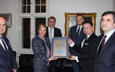 Hrvatska predsjednica u Berlinu razgovarala s izaslanstvom udruženja INGRA-DET: Glavna tema izaslani radnici